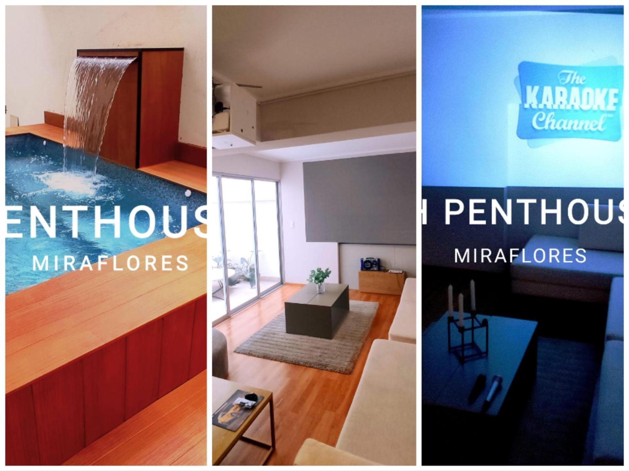 Penthouse Con Calefaccion Piscina Temperada Miraflores Lima
